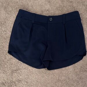 Women's Navy Shorts